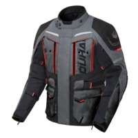 Duhan Imperméables Entièrement Améliorés Respirants Veste Imperméable Amélioration Imperméable à Séchage Rapide pour Moto