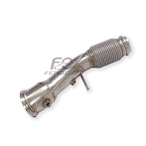 Factory Custom Sport Downpipe for BMW 4 Series 425i 430i G22 G23 G26 B48 2.0T Stainless Steel Exhaust Pipes Header - Product Image 2