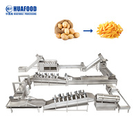Ligne de production de frites surgelées entièrement automatique Prix d'usine pour la transformation des aliments Vente