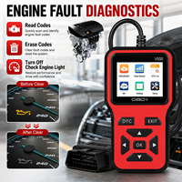 Outil de diagnostic automobile OBD2 V500 OLIVER, compatible multilingue, lecteur de codes de panne moteur, commerce électronique transfrontalier, vente en gros