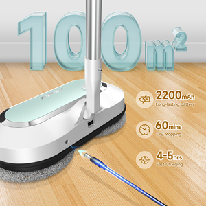 <span class=keywords><strong>Scopa</strong></span> Elettrica Ricaricabile con Logo Personalizzato ODM OEM, Faro LED, Bassa Rumorosità, Spray d'Acqua, <span class=keywords><strong>Scopa</strong></span> <span class=keywords><strong>a</strong></span> <span class=keywords><strong>Vapore</strong></span> per Uso Industriale, Facile da Usare - Product Image 3