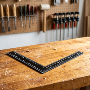 Règle carrée en acier noir 200x300mm 400x600mm pour le travail du bois et la découpe - Product Image 3