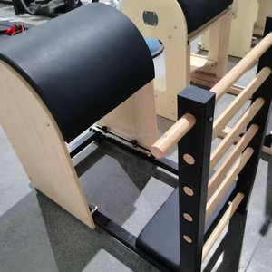 Vente chaude Qualité Pilates Échelle Baril Bon Marché <span class=keywords><strong>Prix</strong></span> <span class=keywords><strong>Bois</strong></span> D'érable Baril pour Yoga Pilates Réformateurs - Product Image 3