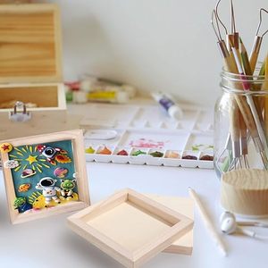 High Quality <strong>Wood</strong> <strong>Panels</strong> 6x6 Inch <strong>Wood</strong> <strong>Panel</strong> Boards <strong>Unfinished</strong> <strong>Wood</strong> Canvas Boards for Painting - Product Image 5
