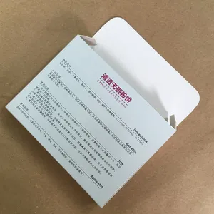 Biodegradable Small Coated Paper Boxes For Lens Packing Wholesale Custom Order Contact Lenses Packaging Box