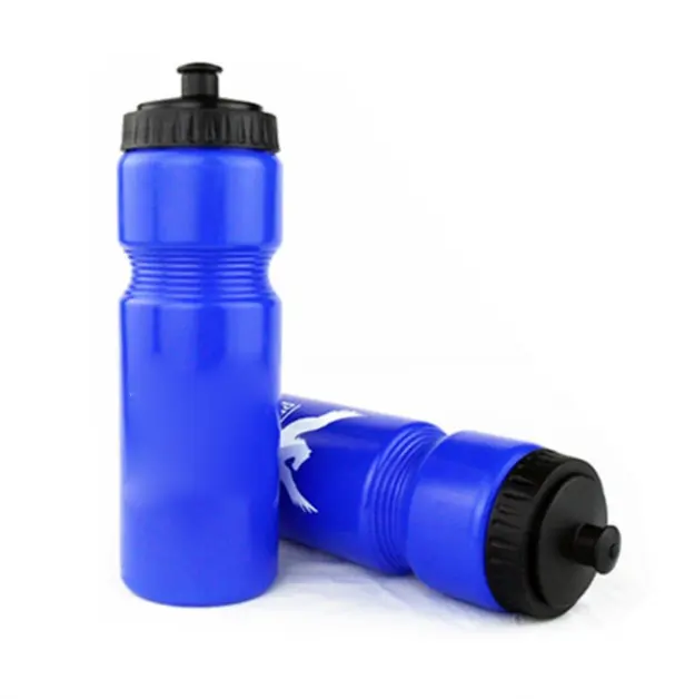 750 ML BPA मुक्त प्लास्टिक की बोतलों कस्टम पीई खेल बाइक उपहार पीने प्लास्टिक चक्र पानी की बोतल साइकिल की बोतलें
