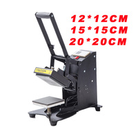 Nouvelle presse à chaud mini 20x20CM 2024 - Machine personnalisée pour l'impression/fabrication d'étiquettes et de tags pour vêtements