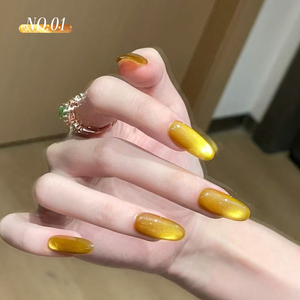 Zrkgel เจลเคลือบเงาเล็บเจลตาแมวแสงจันทร์9สีสำหรับร้านทำเล็บแบบแม่เหล็ก - Product Image 5