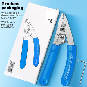 COMPTYCO-Pince à dénuder à <span class=keywords><strong>fibre</strong></span> optique VCFS-30, outil de dénudage de câble FTTH, en acier inoxydable, 3 ports - Product Image 6