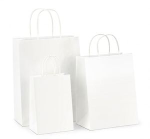 Eco-Friendly Custom Logo Printed Art Paper Shopping Bag Organic Kraft Paper with Handle for Promotion for Supermarket Exhibition - Product Image 4