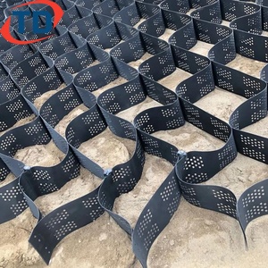 HDPE geocell dốc sỏi lưới Trung Quốc nhựa đào đắp sản phẩm địa lý tế bào giá rẻ cho đường lái xe - Product Image 1