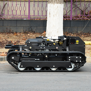 Cortadora de Césped a Control Remoto para Viñedos y Terrazas, Cortadora de Césped Compacta de Gasolina con Orugas de 550 mm - Product Image 5