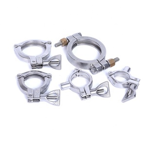 Aohoy thép không gỉ 304 đánh bóng có thể điều chỉnh inch đúc chính xác Ống khung kẹp cho đường ống - Product Image 4