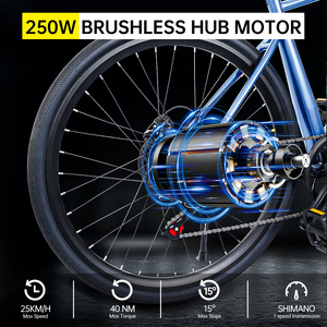 Vélo électrique <span class=keywords><strong>urbain</strong></span> pour femmes et adultes, 28 pouces, pour le transport quotidien, livraison directe au Royaume-Uni - Product Image 3
