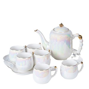 Newlyweds' home cup <b>set</b>: Ceramic <b>tea</b> <b>sets</b>, water <b>sets</b>, simple and creative cold water kettles, water cups, teapots and <b>tea</b> cups - Product Image 5
