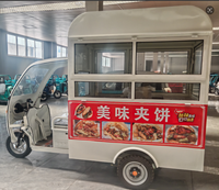 Nuevo Triciclo Eléctrico para Transporte de Alimentos con Gran Capacidad, Batería de Plomo-Ácido o Litio de Alta Potencia