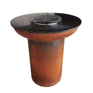 <span class=keywords><strong>Plancha</strong></span> de cuisson extérieure robuste en acier Corten, brasero à bois, vente chaude - Product Image 5