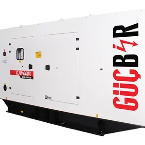 Set Generator Diesel 550 kVA dengan pilihan, kanopi senyap Super senyap, kanopi wadah tipe Trailer tipe ATS Triphase