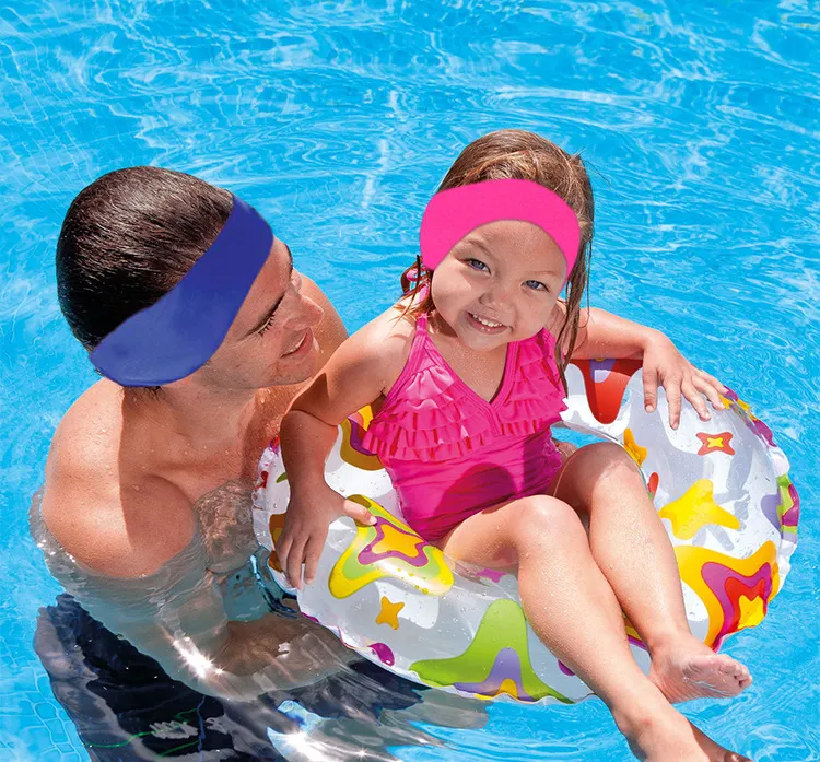 Diadema de neopreno personalizada para natación, protector antideslizante para la oreja, impermeable, absorbente para el sudor, venta al por mayor