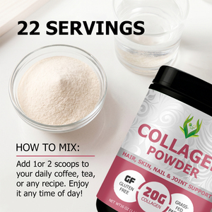 OEM/ODM Collagen Powder Supports Nails Supports Healthy Hair Promotes Skin Elasticity Radiant Skin Contains Collagen - Product Image 3