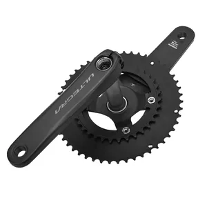 GOLDIX 110BCD 2X 双链环 AERO 链轮，适用于 SHI。 DURA-ACE R9200 ULTEGRA R8100 105 R7100 11S 12S 4 <span class=keywords><strong>BOLT</strong></span> 自行车齿盘 - Product Image 6