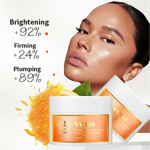 Rica vitamina C Arbutina reafirmante Cuerpo brillante hidratante reparación de la piel colágeno <span class=keywords><strong>Facia</strong></span> <span class=keywords><strong>crema</strong></span> facial antienvejecimiento - Product Image 2