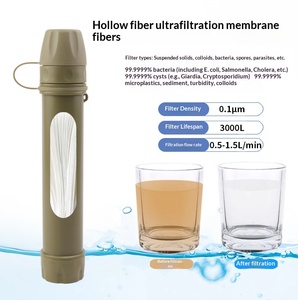 Stainless Steel Water Bottle Blue with Gray Lid and Carabiner for Hiking and Camping All Seasons 1PC - Product Image 5