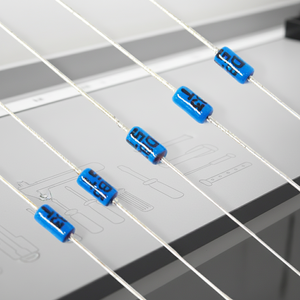 Résistances à film métallique originales 1/4W, <span class=keywords><strong>code</strong></span> couleur, 100 Ohm, 100k, 10k, 5k, 1k, composants de carte de circuit imprimé, plusieurs modèles disponibles - Product Image 5