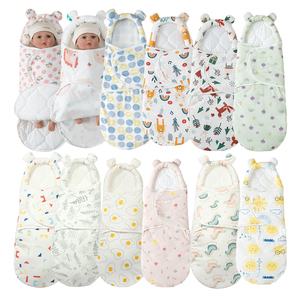 신생아 아기 방풍 담요 침낭 면 침낭 후드 아기 침낭 - Product Image 2
