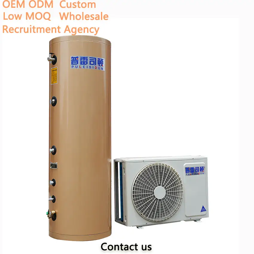 Oem Odm Custom Low Moq Blauw Huishouden 200l 300l Outdoor Hotel SUS304-2B Zonneboiler Voor Thuis