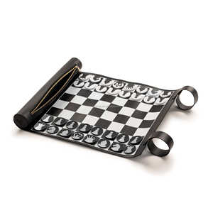 Set di Scacchi in Pelle Rolls Royce, Gioco Internazionale Giudaico <span class=keywords><strong>Othello</strong></span>, Tris, Backgammon, Dama, Regalo Ebraico, Set di Scacchi in Pelle - Product Image 5