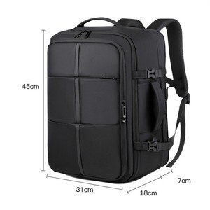 Mochila para ordenador portátil de viaje expandible de ocio al por mayor, al aire libre para turismo bolsa impermeable, mochila de gran capacidad con puerto USB - Product Image 3
