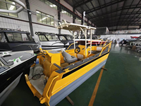 Bateau de pêche à console centrale en aluminium haute vitesse Gospel Boat 20 pieds (6 m) pour la navigation en haute mer