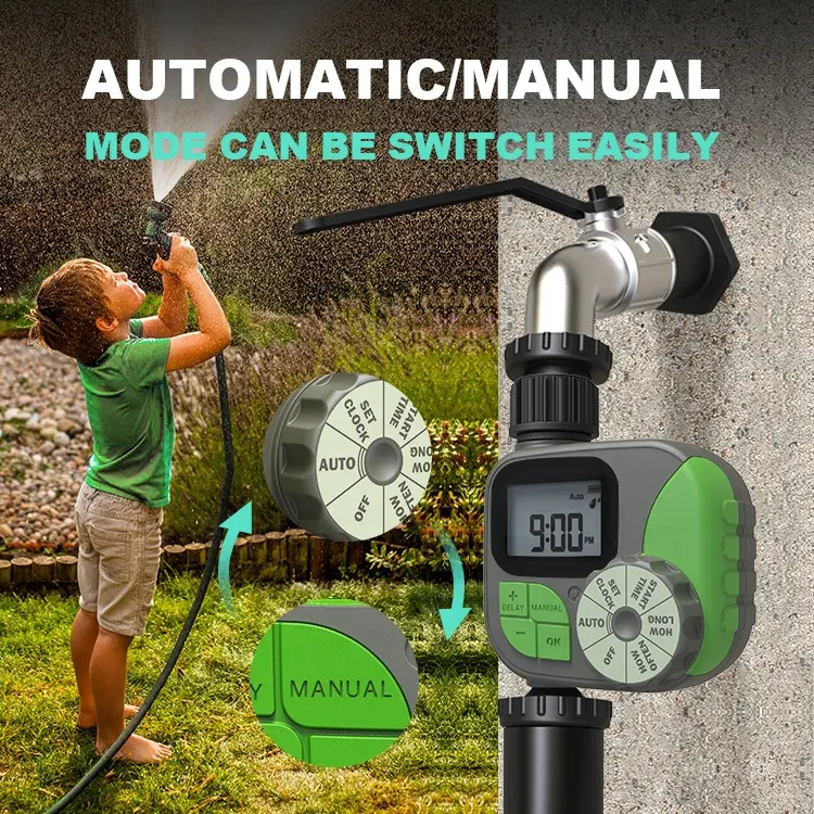 Timer air Digital otomatis irigasi pengatur waktu air baterai harga kompetitif