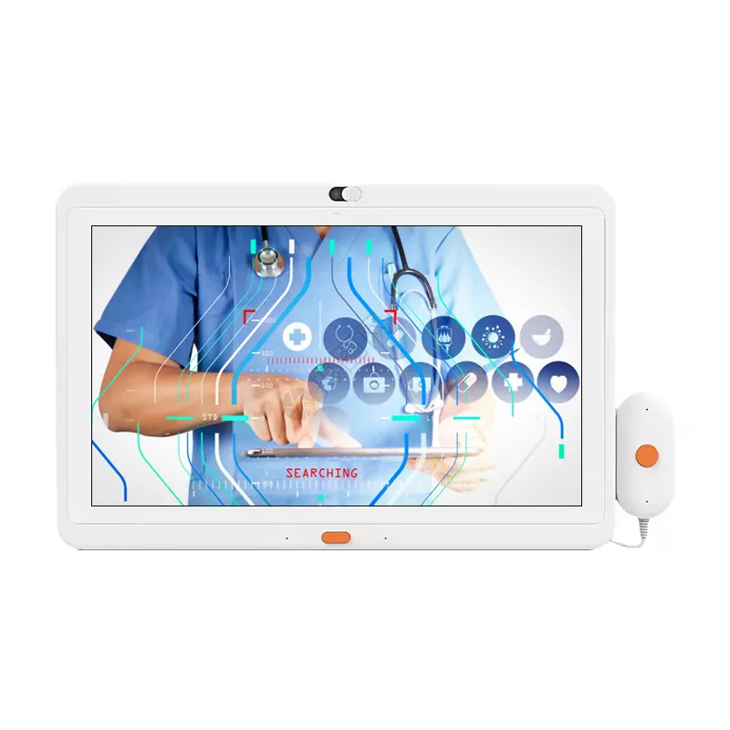 Новое поступление, медицинская промышленность, цифровые вывески, 15,6 дюймов, RK3566, Белый больничный планшетный ПК на Android для медсестры