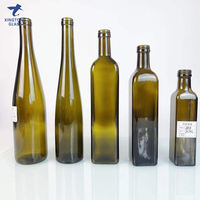Offre Spéciale – Bouteille en Verre Carrée Vide pour Huile d'Olive, Qualité Alimentaire, Transparente, 500ml 750ml – Bouteille en Verre pour Huile Comestible et Vinaigre – Stock Disponible