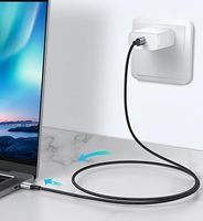 Cable SYONG Tipo-C 3.2 Gen2 a Tipo C, Transferencia de Datos de 20 Gbps, Carga PD de 100 W, Compatible con MacBook, CarPlay, Monitor Portátil