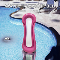 Nouvelle hamac aquatique gonflable pour adultes, confortable, en PVC, avec filet, pour flottation dans la rivière, capacité maximale <100 kg
