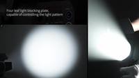 Projecteur LED COB Zoom 100W avec volets, blanc chaud/froid/RGBW, gradation fluide, éclairage stroboscopique pour église, mariage, théâtre