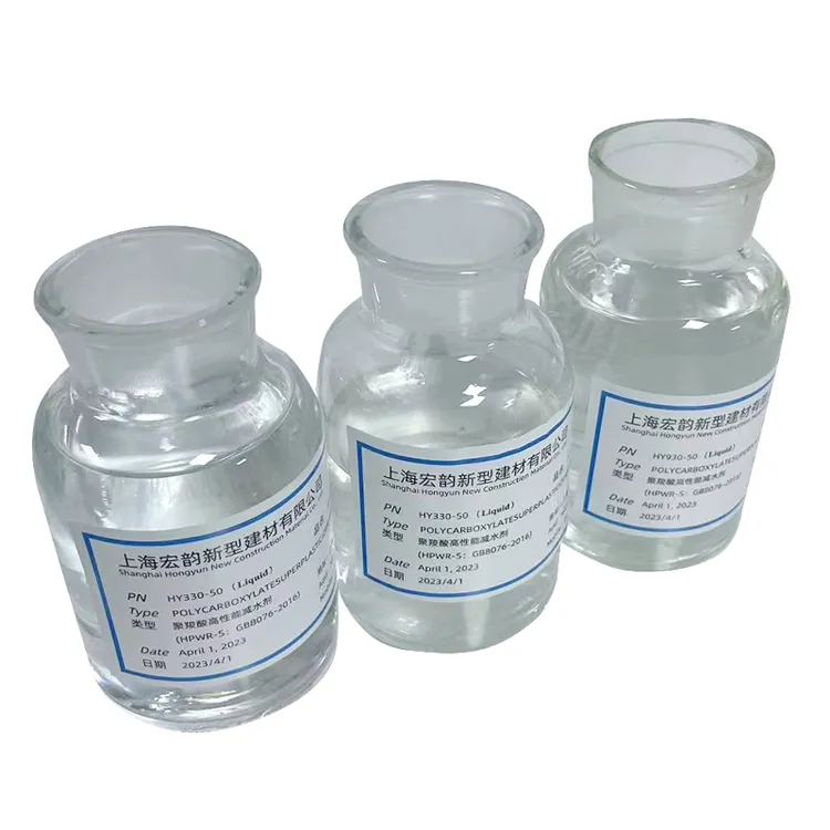 Factory direct sale PCE superplasticizer 40%-50% colorless liquid