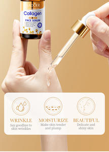 מותאם אישית טהור טבעי זהב פעיל עצם קולגן אנטי קמטים אנטי אייג 'ינג אינטנסיבי לחות מזין סרום פנים מרגיע - Product Image 5