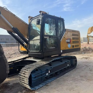 Used SANY205C Hydraulic Crawler Excavator Engine Motor Gearbox 20TON Operating Weight 2024 <b>Model</b> Tested Video Inspection Good - Product Image 1
