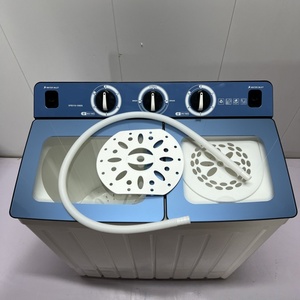 Machine à laver semi-automatique à double tambour de 11 kg, version anglaise complète, grande capacité, en plastique, très vendue - Product Image 3