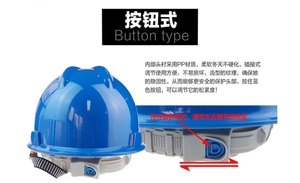 Industrial Productive ABS Safety Anti-Smash <b>Head</b> Fixing Hard Hat v <b>Style</b> Safety Working Safety - Product Image 2
