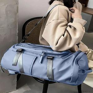 Bolso de viaje deportivo Oxford, correa ajustable, mango suave, cierre de cremallera duradero, diseño plegable y ligero, gran capacidad - Product Image 6