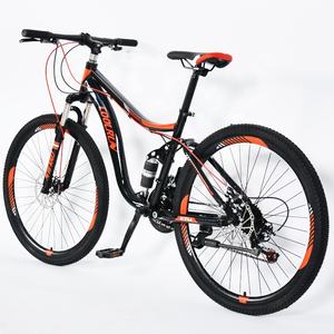 Bicicleta de Montaña para Hombre de 21 Velocidades y <span class=keywords><strong>26</strong></span> Pulgadas con Suspensión Completa, Frenos de Disco, Pedales Ordinarios, Cuadro de Acero y <span class=keywords><strong>Doble</strong></span> <span class=keywords><strong>Pared</strong></span> de Aleación de Aluminio - Product Image 3
