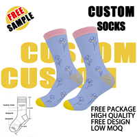 Vente en gros de chaussettes pour hommes de haute qualité avec logo personnalisé, chaussettes de dessin animé, chaussettes amusantes, chaussettes fantaisie, respirantes, chaussettes en coton pour hommes