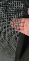 Filtre vibrant en treillis métallique ondulé en acier inoxydable noir 316 Houhong pour le filtrage de liquides dans l'exploitation minière et les carrières (coupe/soudage/pliage)