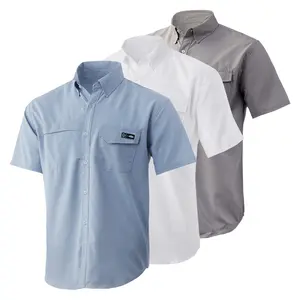 Fishing Shirts High Quality Short Sleeve Camisas Marlin Fishing Tshirts Quick Dry UV Fishing Shirt