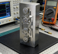 Antenne directionnelle RF JF-PBTX03 à gain élevé 8 bandes 8-12 dBi pour la prévention et le contrôle des drones 1.5/2.4/5.8GHz